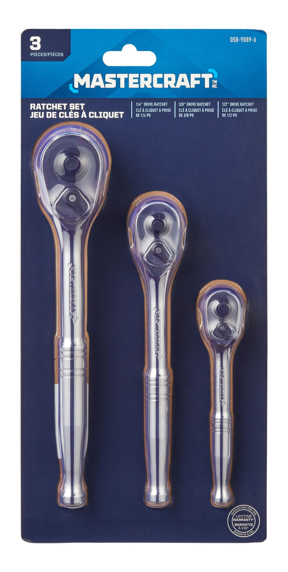 Ratchet Set, 3-pc U2F4 - product image 2