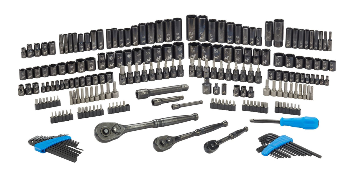 Socket Set, 229-pc, SAE / Metric, CRV, Black Steel Finish W4Q5 - product image 5