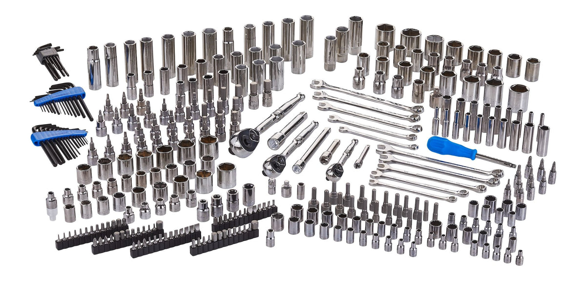 Socket Set, 350-pc, SAE / Metric, CRV, Nickel-Chrome Plating E5C4 - product image 2