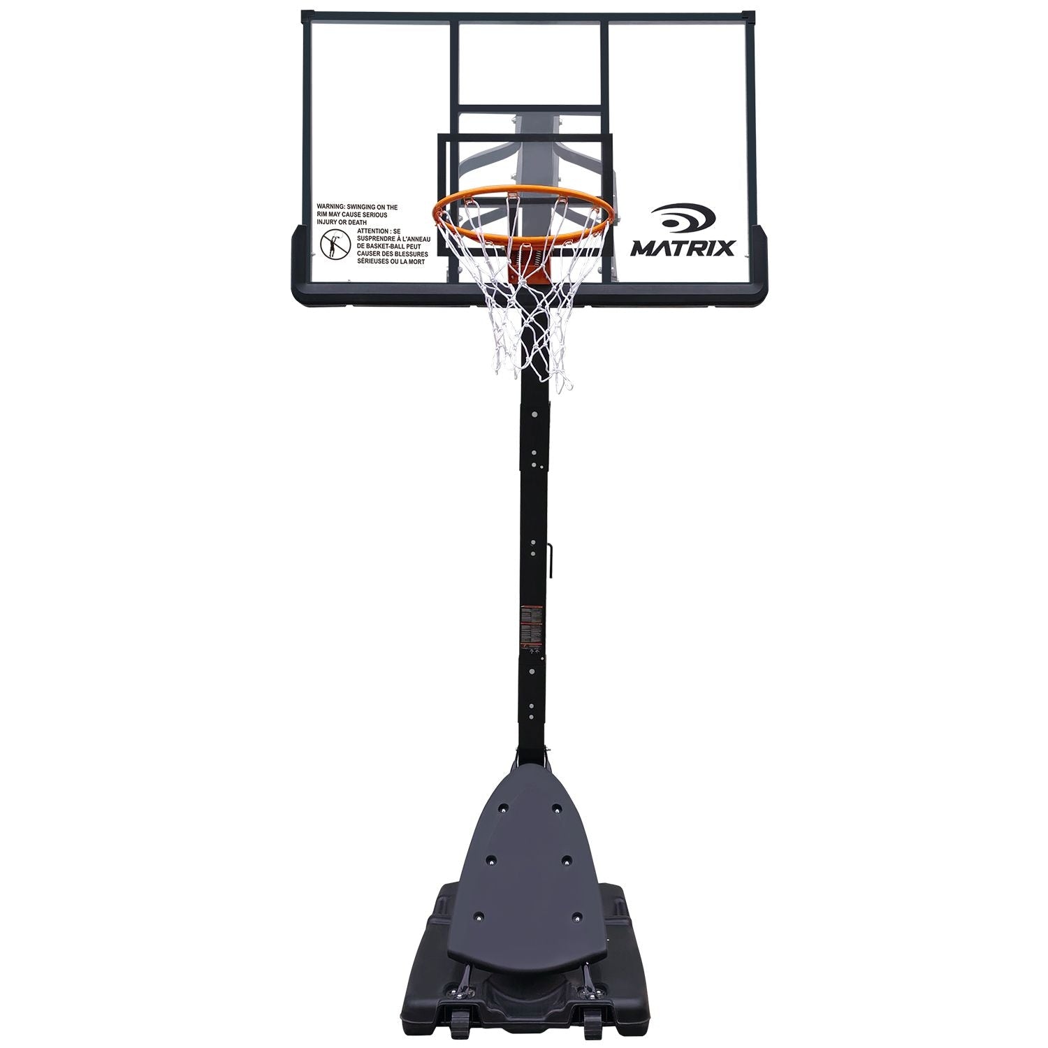 Portable Adjustable Basketball System, 54-in O9Z8 - product image 2