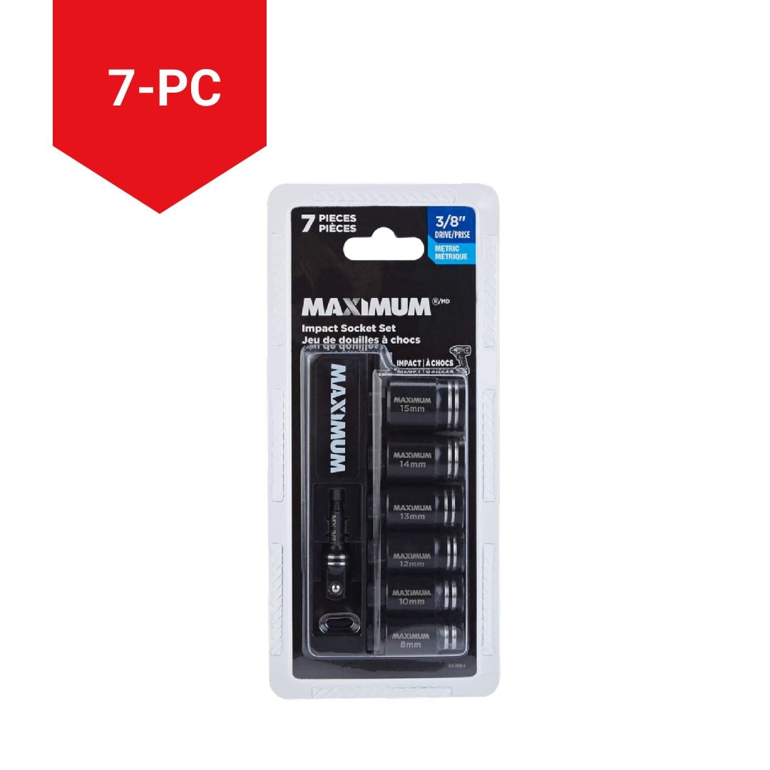 Impact Driver Socket Set, Metric, 7-pc W2K2 - product image 2