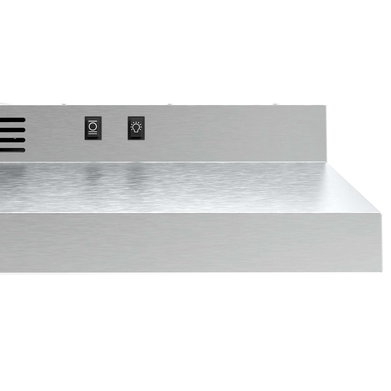 Basic 200 CFM Under the Cabinet Kitchen Exhaust Fan Range Hood, Stainless Steel, 30-in V6J2 - product image 6