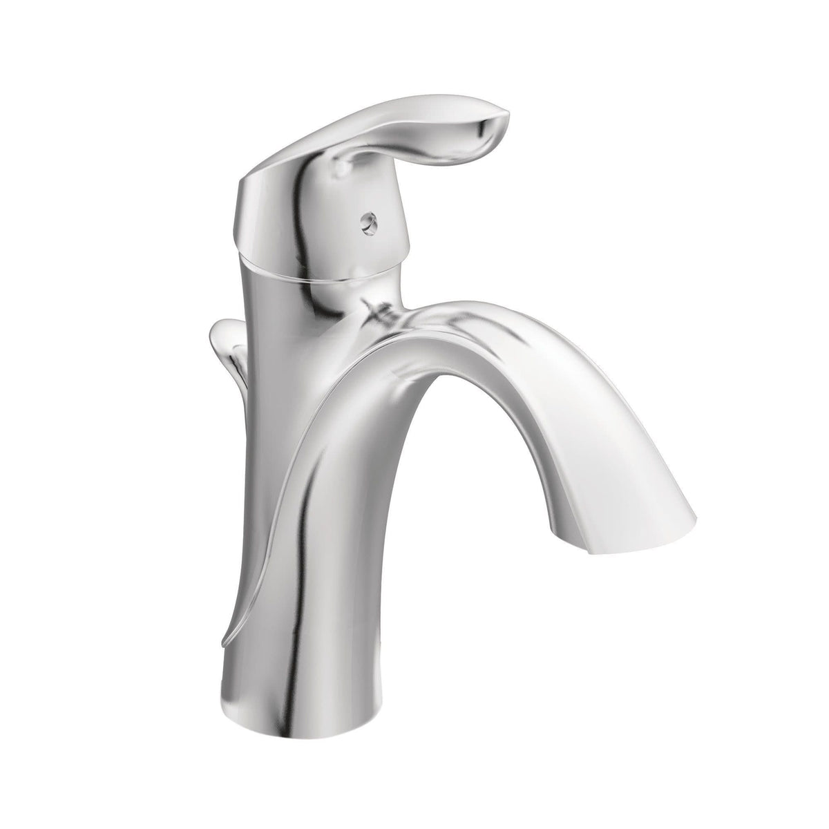 Eva Single Handle High Arc Single Hole Bathroom Sink Faucet, WaterSense Certified, Chrome B0G9 - product image 2