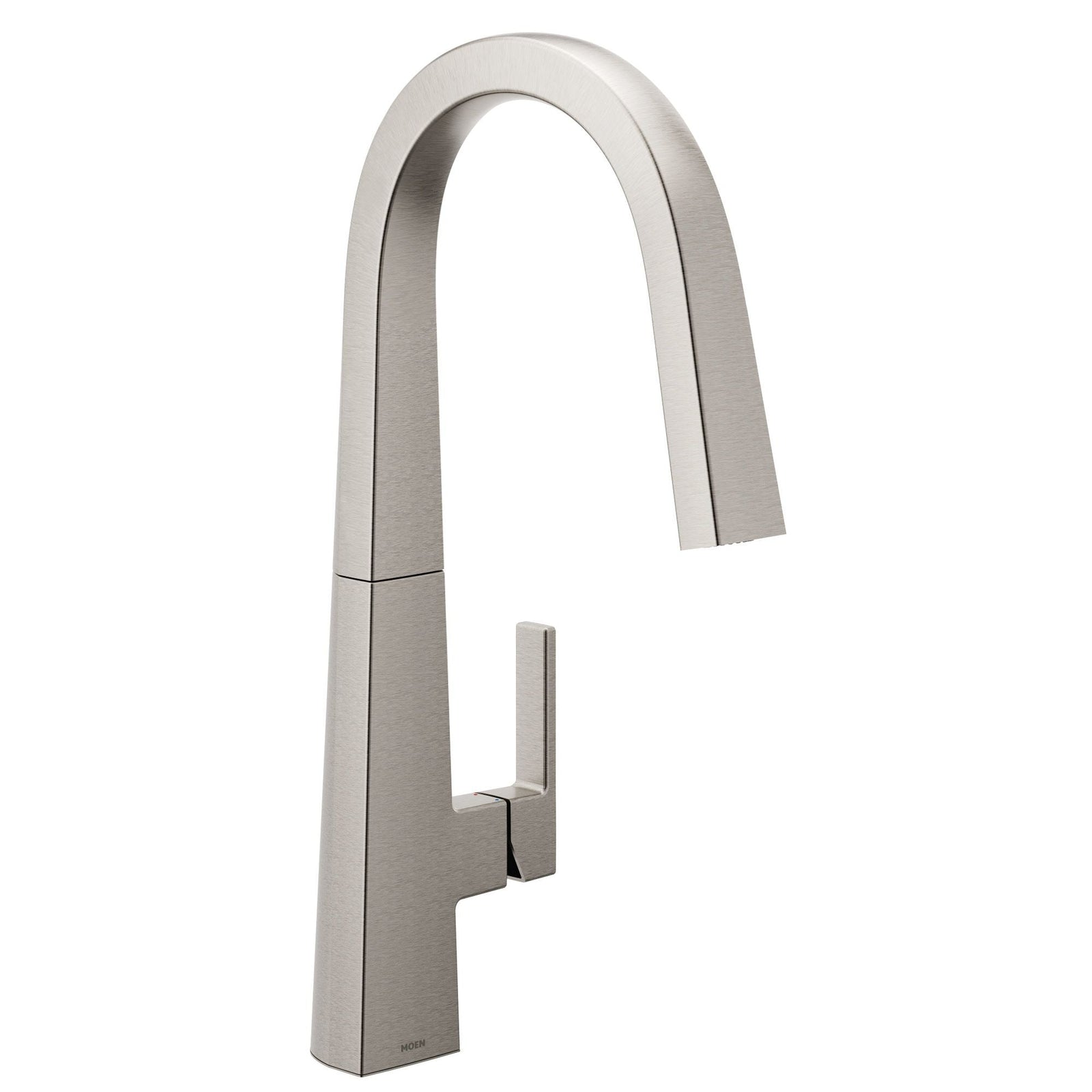 Nio U Single Handle High Arc Smart Pull Down Spot-Resist Sprayer Kitchen Faucet with Power Clean, Stainless Steel O3C4 - product image 1