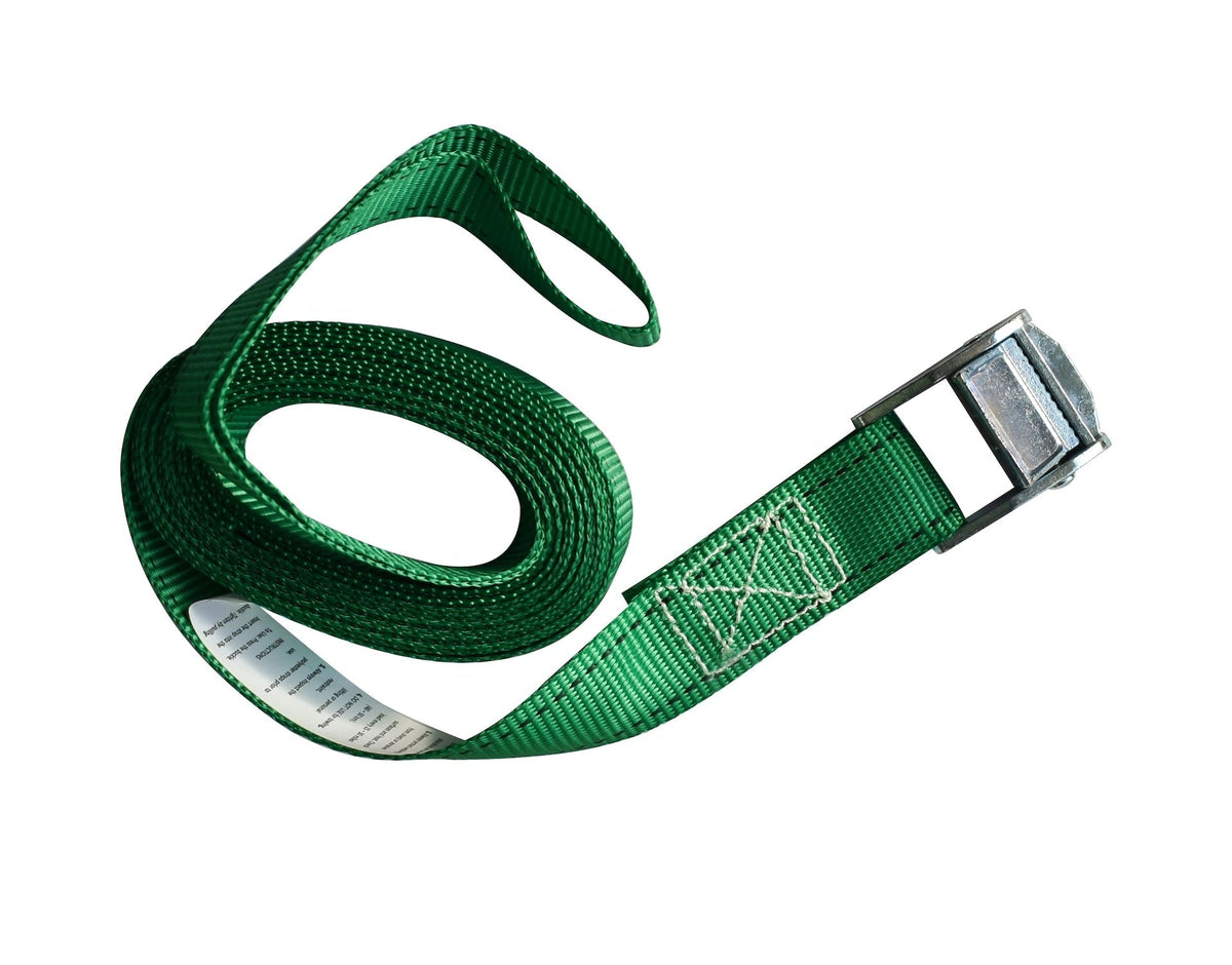 450-lb Light Duty Lashing Straps with Cam Buckle Clasps, Weatherproof, 1-in x 12-ft, 2-pk B3R2 - product image 6