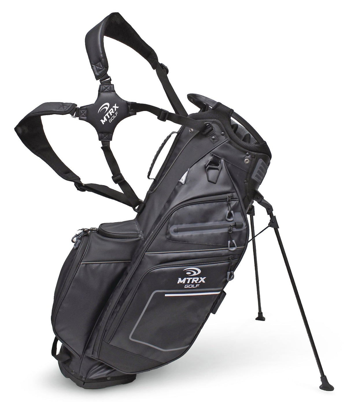 14-Way Top Golf Stand Bag, Black P5Y8 - product image 1