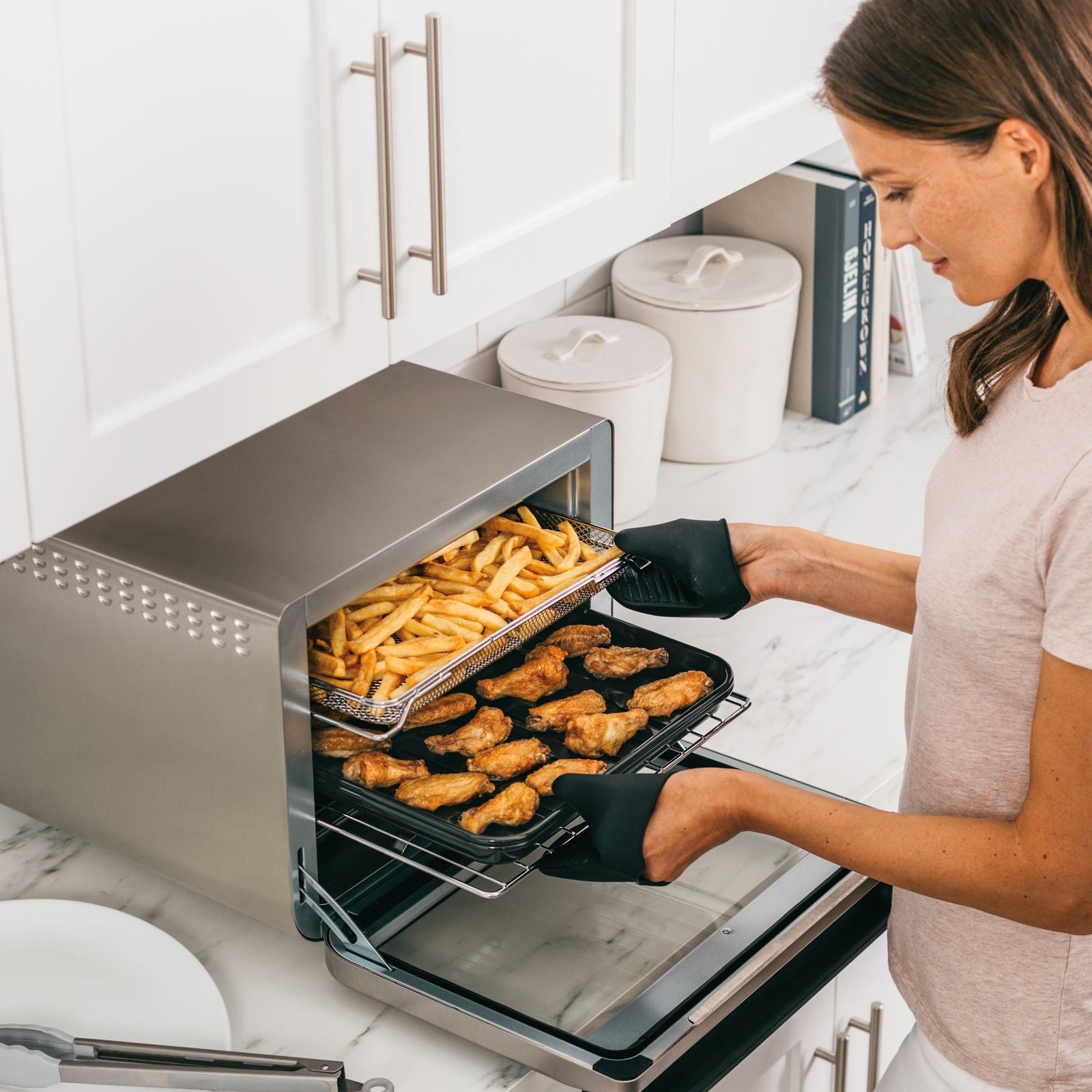 Foodi XL Pro Digital Convection Air Fryer Toaster Oven, with 10 Functions, Stainless Steel G2N4 - product image 6