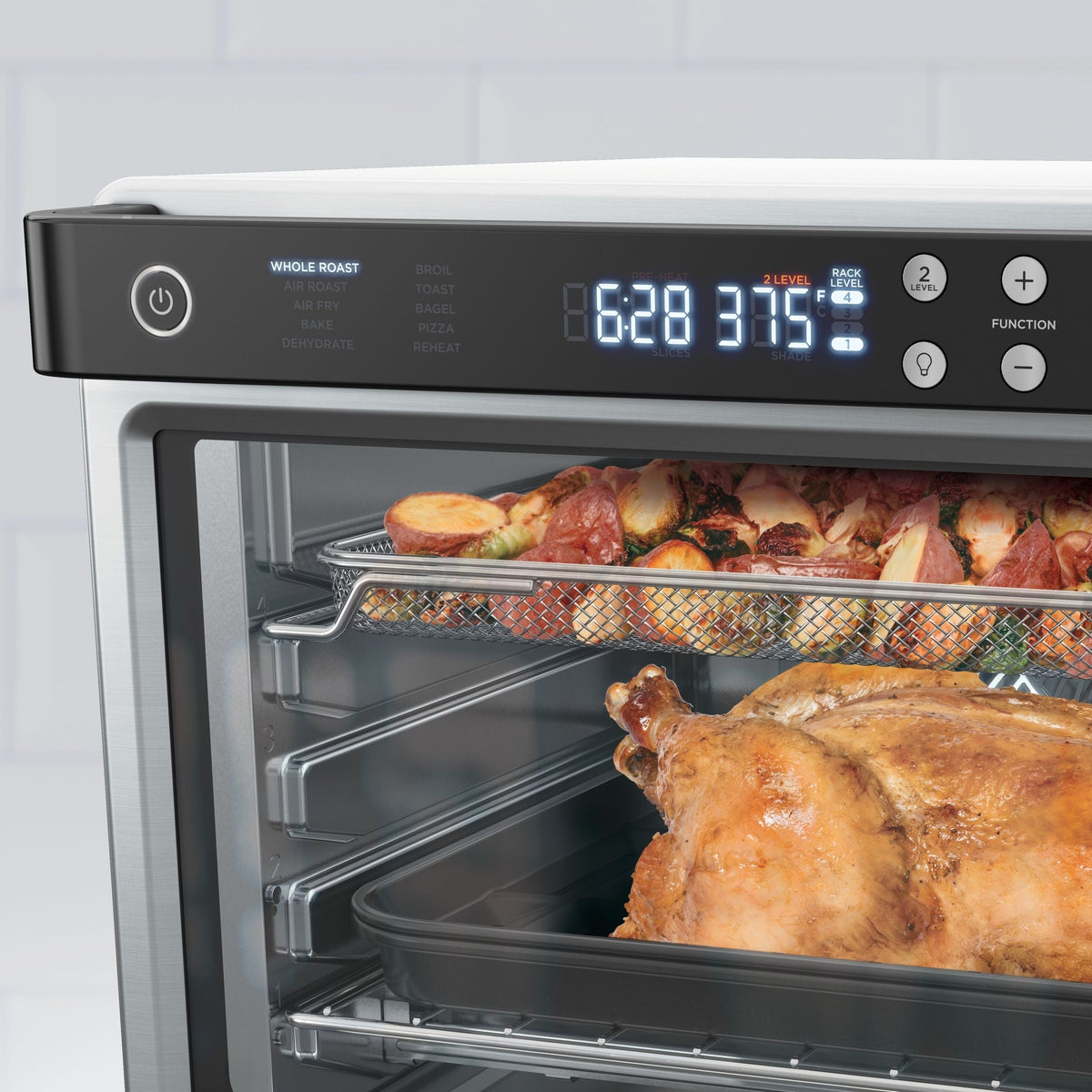 Foodi XL Pro Digital Convection Air Fryer Toaster Oven, with 10 Functions, Stainless Steel G2N4 - product image 7