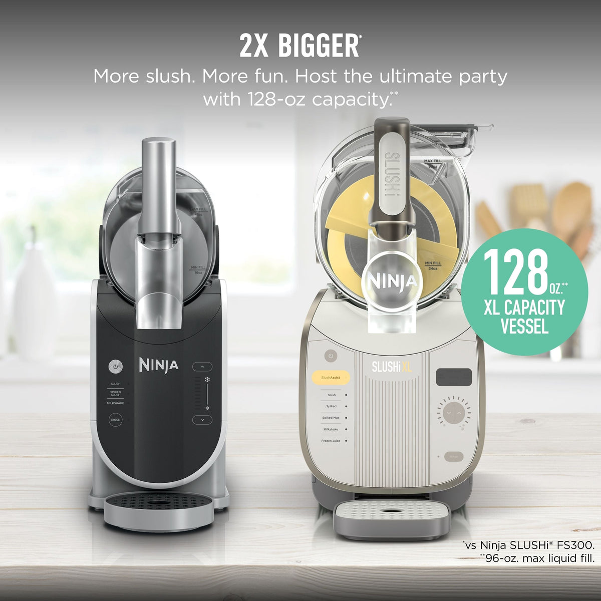 Slushi XL Slushie Machine with SlushAssist Technology, Crema, FS601CBR J1P8 - product image 2