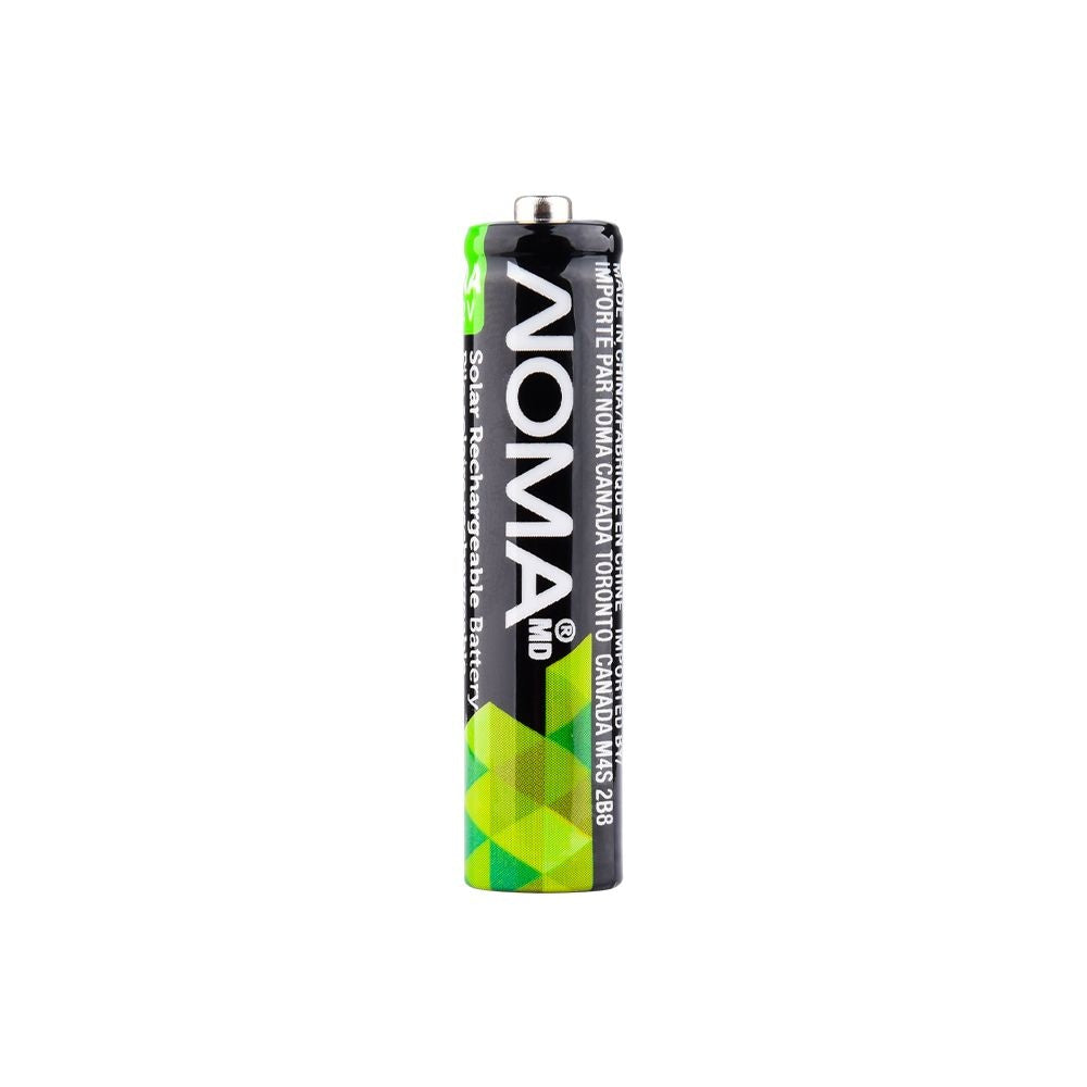 AAA Ni-MH 300mAh Rechargeable Batteries for Solar Lights, 1.2V, 4-pk E8S7 - product image 3