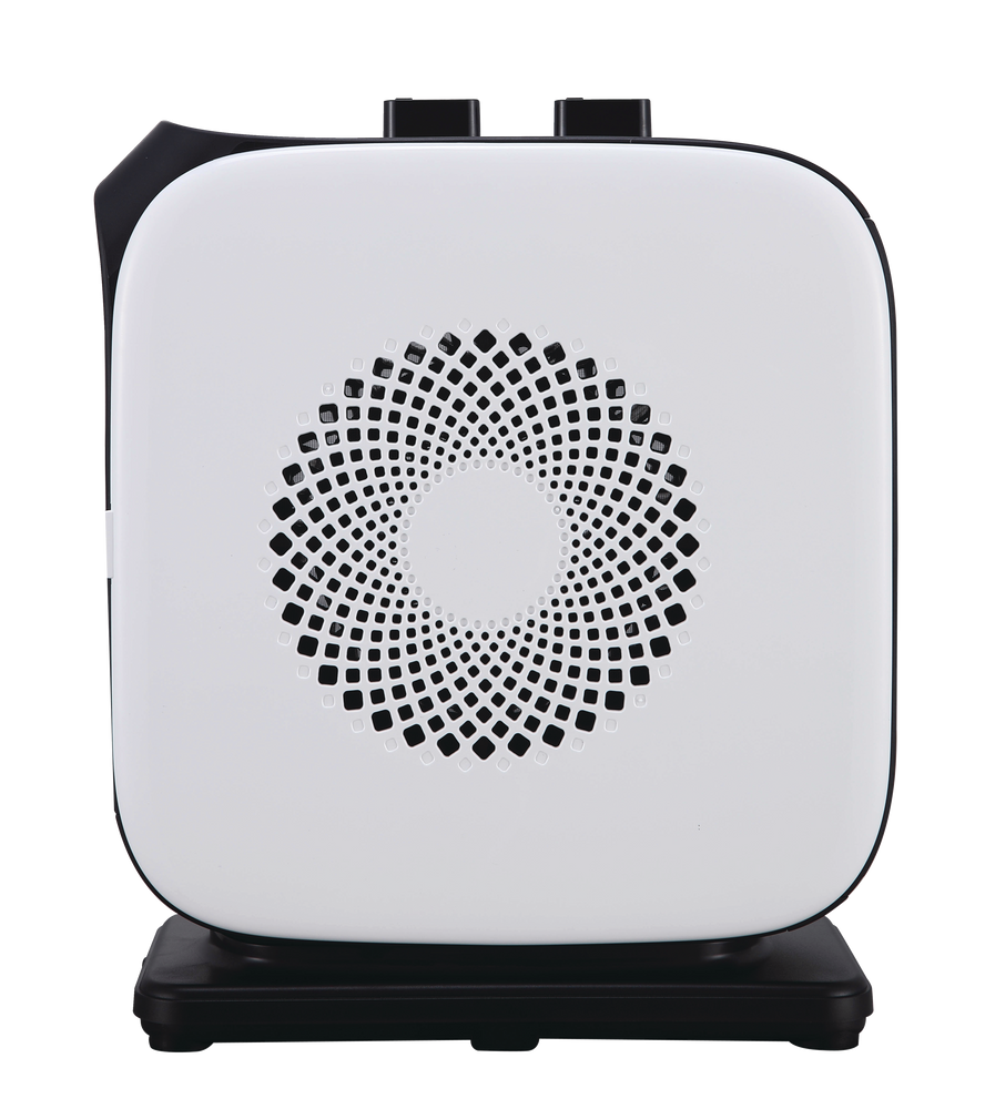 Portable Oscillating Portable Ceramic Space Heater withThermostat, 1500W, White R5W0 - product image 2