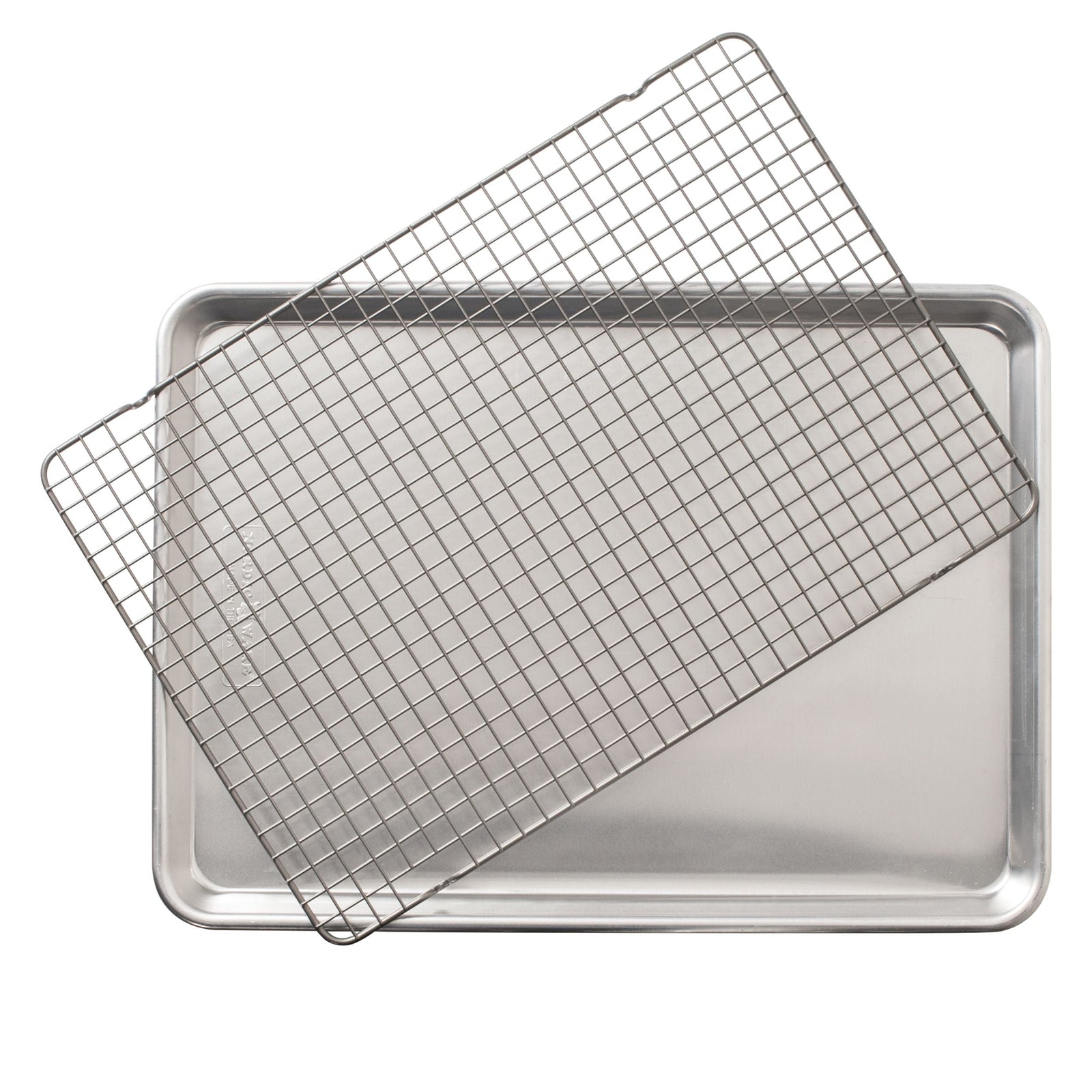 Ware Naturals Aluminum Half-Sheet with Oven-Safe Nonstick Grid, 2-pc O8C0 - product image 1