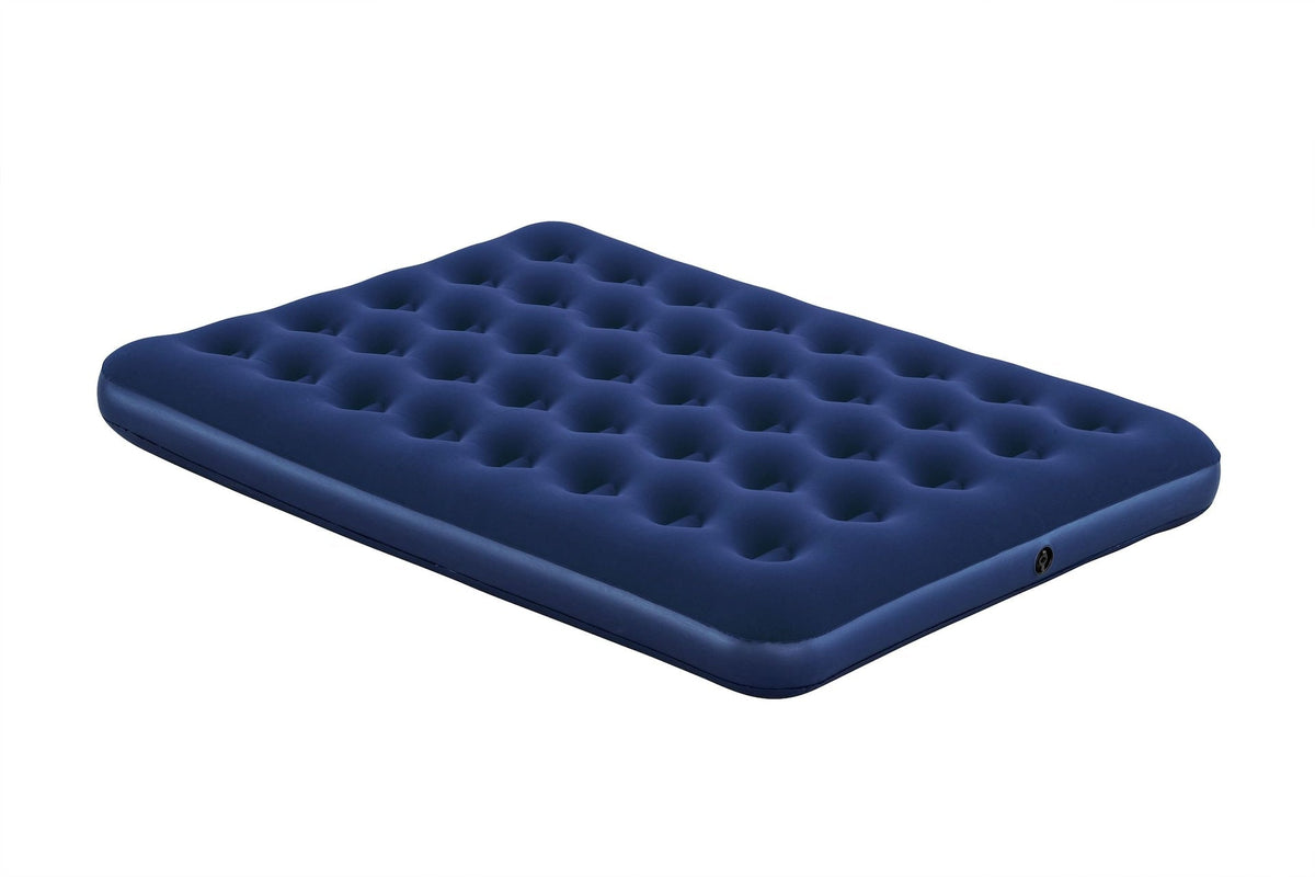 Double Single-High Inflatable Air Mattress/Airbed with Flocked Top & Repair Kit F3Y9 - product image 1
