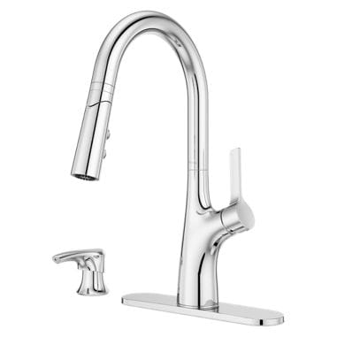 Ceylon Pull-Down Kitchen Faucet, Polished Chrome U2H4 - product image 1