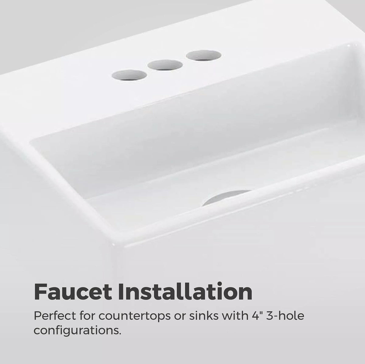 Vaneri 4-in Centreset Bath Faucet, Stainless Steel K9T0 - product image 6