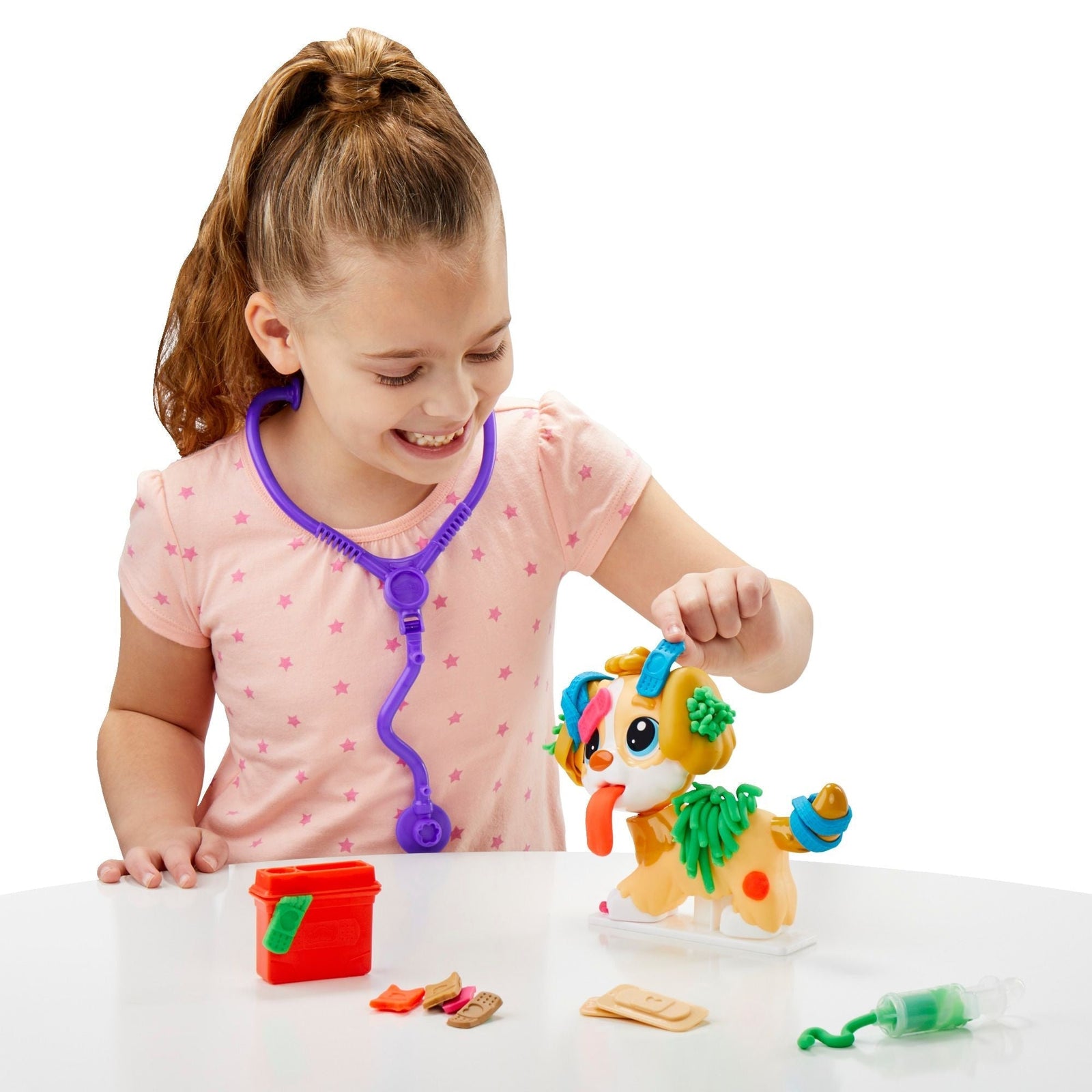 Care N' Carry Vet Playset, With Compound Cans, Non-Toxic, 10 oz, 5-pc, Ages 3+ Q0G1 - product image 7