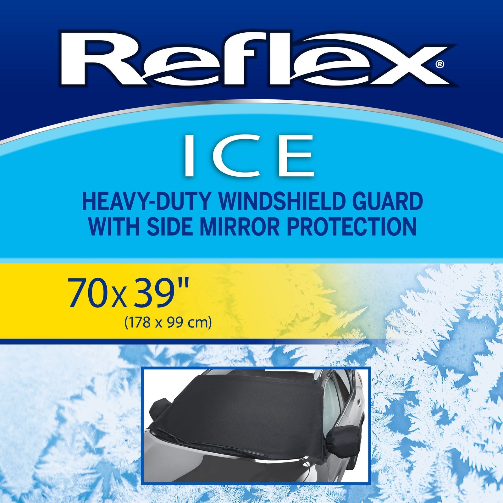 Snow & Ice Windshield Guard & Mirror Cover Set, Fits Most Vehicles I0U8 - product image 3
