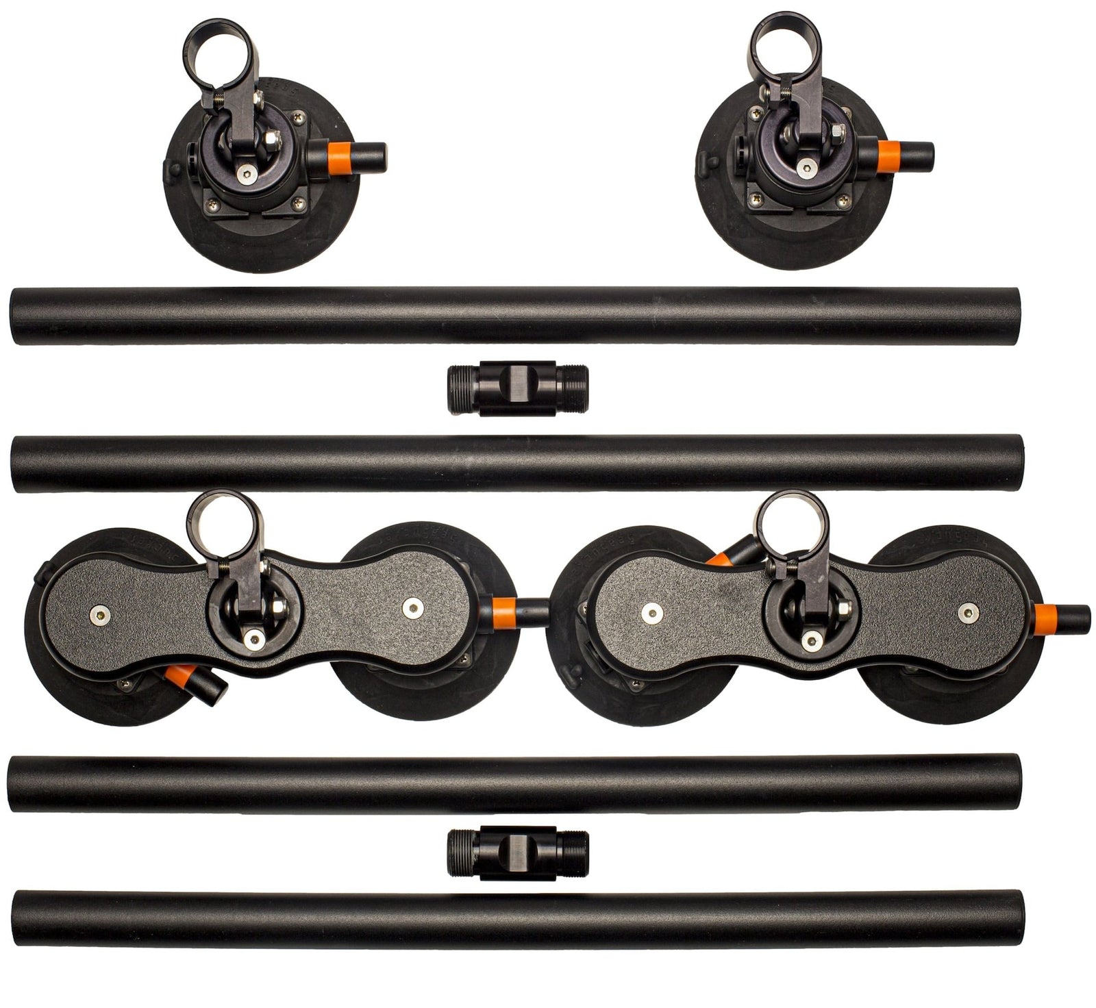 Monkey Bars Aluminum Roof Cross-Bar System, Powder Coated Black, 60-in Y9D7 - product image 2