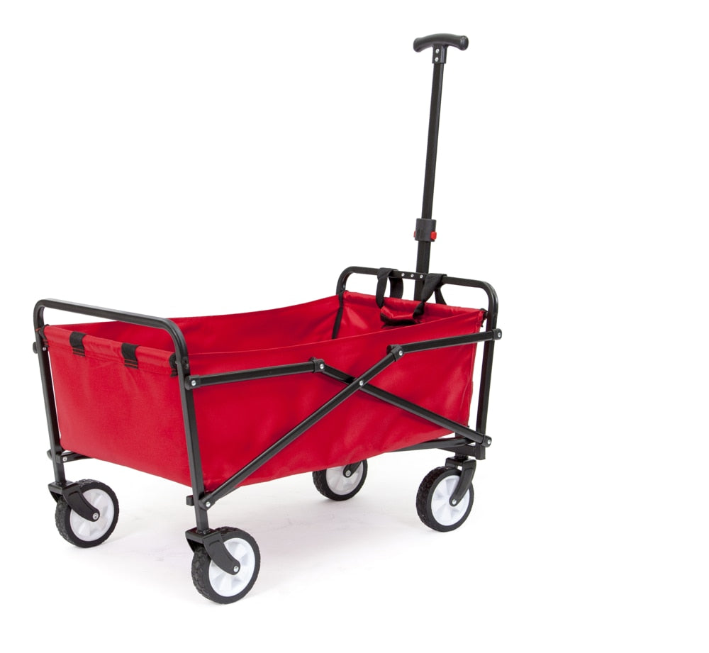 Outdoor Collapsible Folding Utility Wagon with Cup Holders, 150-lb Capacity K8W3 - product image 7