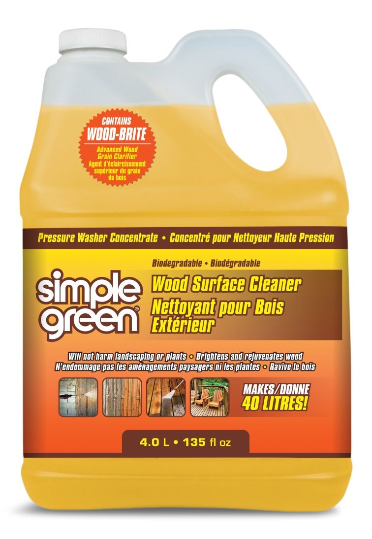 Green Wood Surface Concentrate Pressure Washer Detergent, 4L G7I6 - product image 2