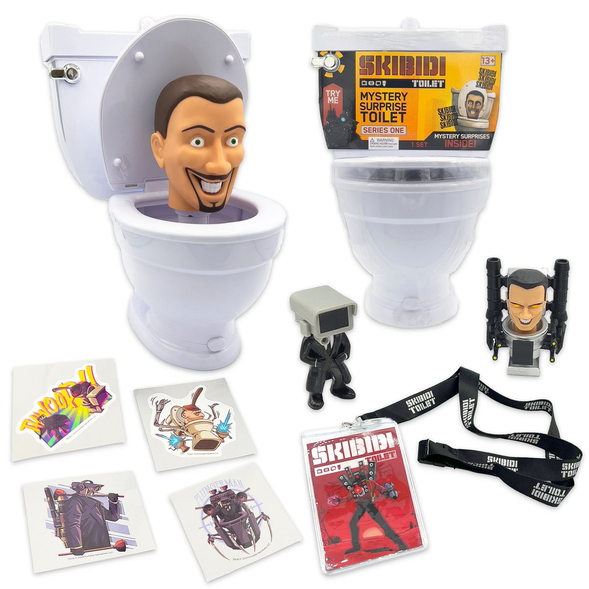Toilet Giant Mystery Toilet Set with Surprise Toys for Ages 13+, Assorted Figures W2S6 - product image 3