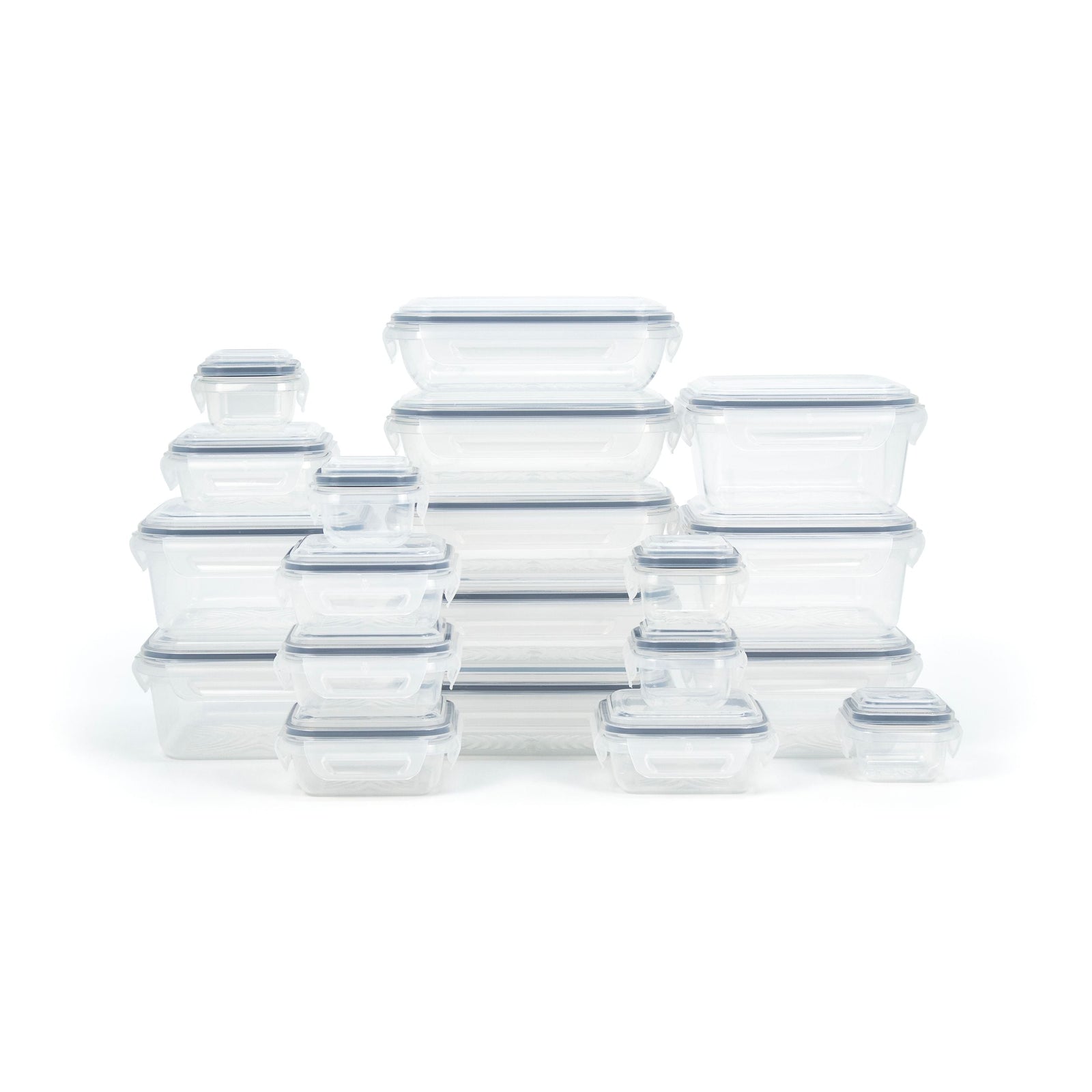 Plastic Food Storage Container Set with Airtight Seal, 20 Count I4J2 - product image 1