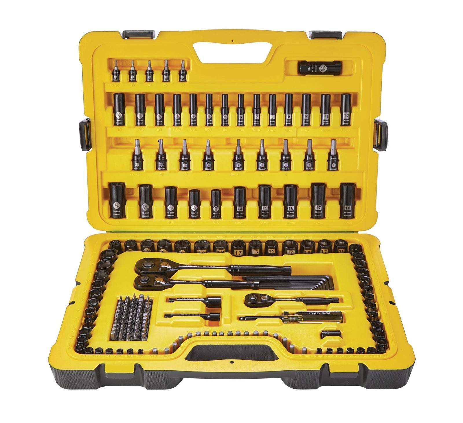 Professional Grade Black Chrome Socket Set, SAE/Metric, 197-pc Z7M7 - product image 1
