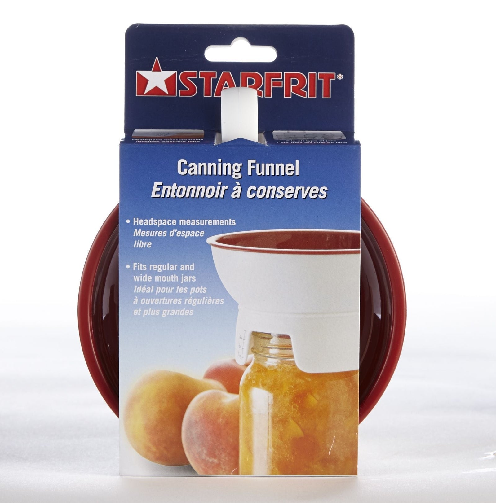 Dishwasher Safe Plastic Canning Funnel for Regular and Wide Mouth Mason Jars W8K6 - product image 1