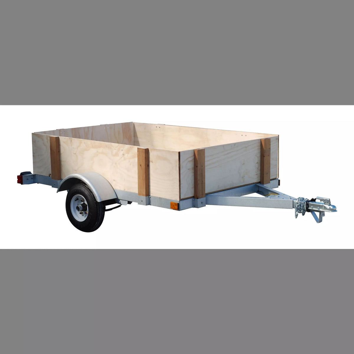 Galvanized Kit Trailer, 4-ft x 8-ft D4S9 - product image 5