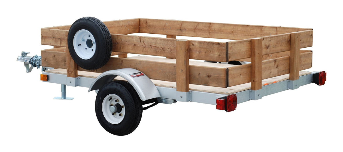 Galvanized Kit Trailer, 4-ft x 8-ft D4S9 - product image 7
