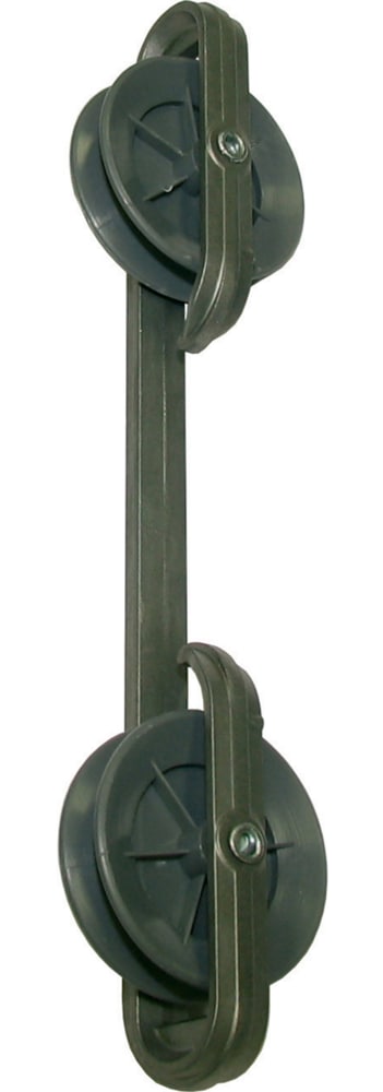 Zinc Clothesline Spacer with Wheels, 10-in A1Q7 - product image 1