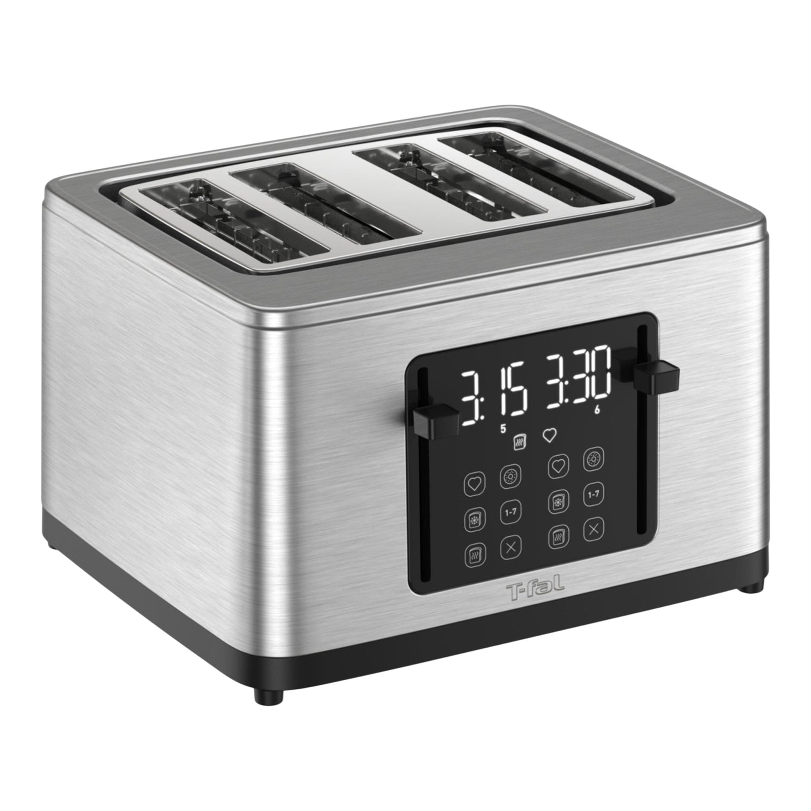 4-Slice Stainless Steel Digital Toaster, Extra wide slots, 7 Browning levels L2P6 - product image 2