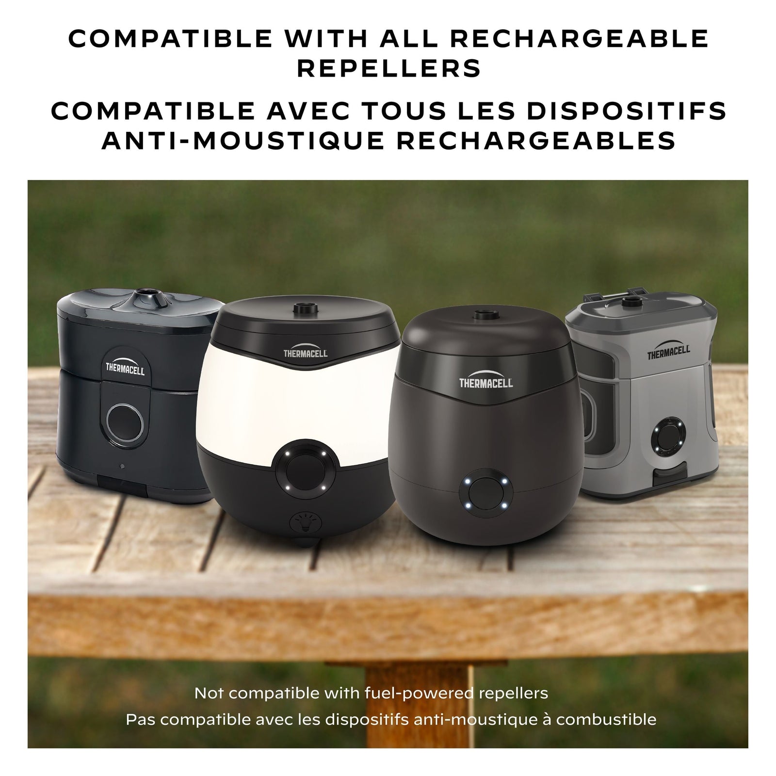 E-ZoneGuard Rechargeable Mosquito Repellent Refill 144-Hour Pack M8F7 - product image 5