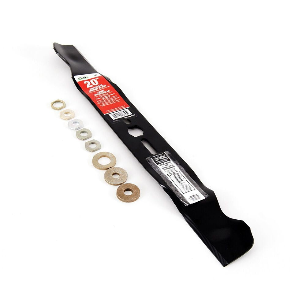Universal Lawn Mower Replacement Mulching Blade, 20-in, Black Z8D1 - product image 1