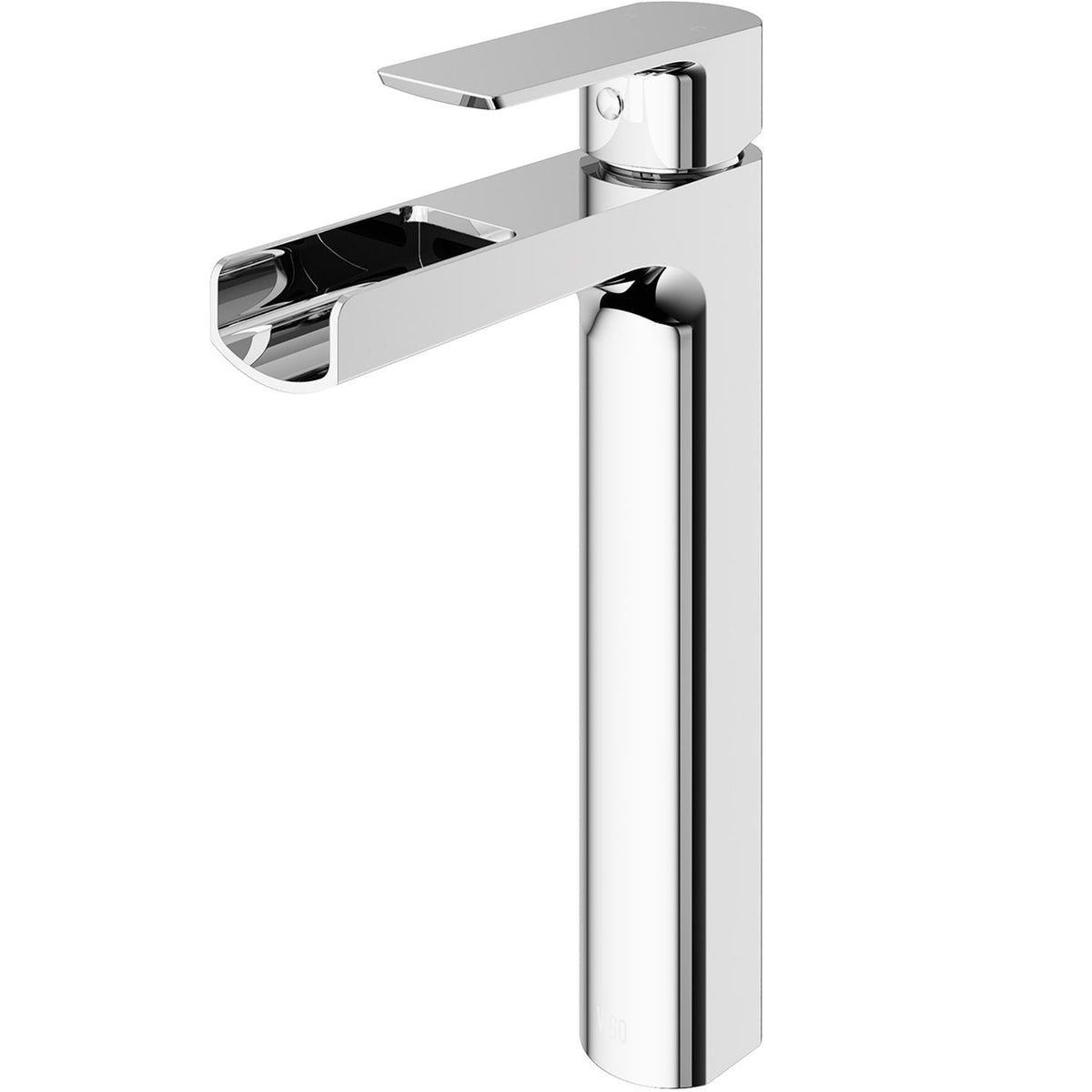 Amada Single Handle Vessel Single Hole Bathroom Sink Faucet, WaterSense Certified, Chrome C8N3 - product image 1