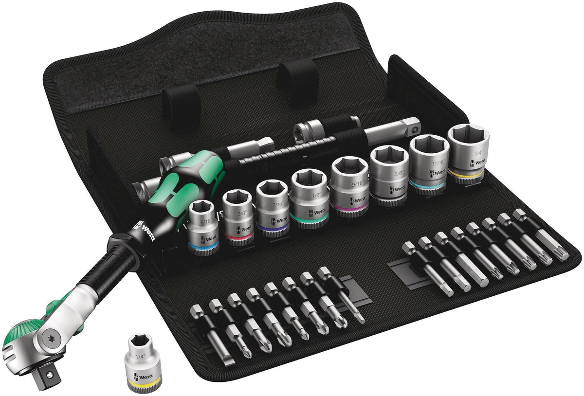 3/8-in Drive Socket Set, SAE, 29-pc W1B6 - product image 1
