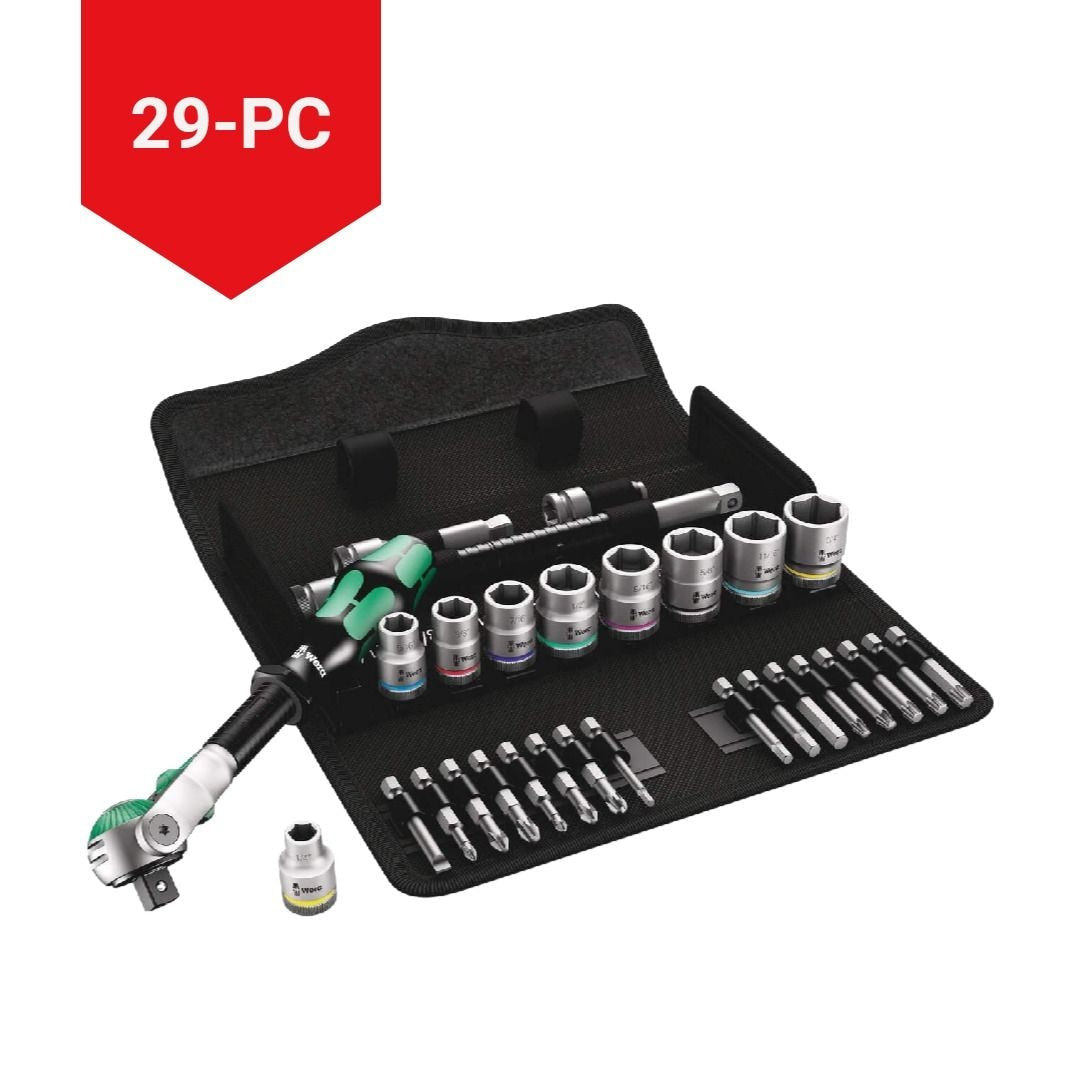 3/8-in Drive Socket Set, SAE, 29-pc W1B6 - product image 3