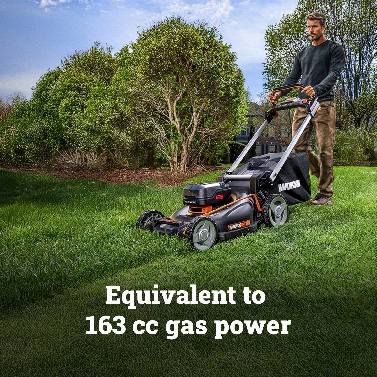 40V Nitro PowerShare 3-in-1 Self-Propelled 21-in Lawn Mower B8H2 - product image 4