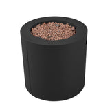Steel Propane Fire Pit Hidden Tank in Black, 24-in R2C2 - product image 2
