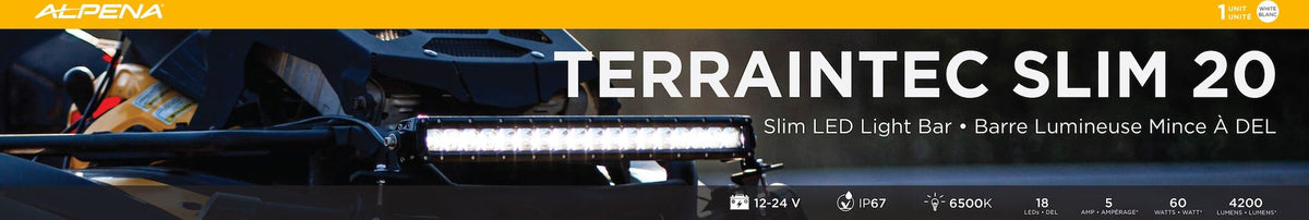 TerrainTec Slim 20 LED Light Bar D0W4 - product image 1