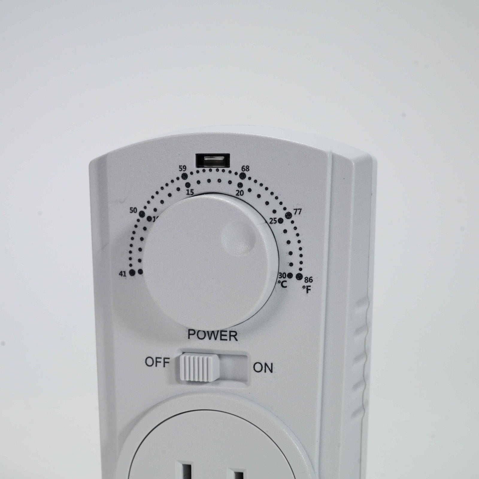 Heater Plug-in Thermostat for Portable Space Heater & AC, White N1A7 - product image 7
