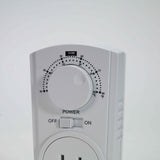 Heater Plug-in Thermostat for Portable Space Heater & AC, White K5V9 - product image 7