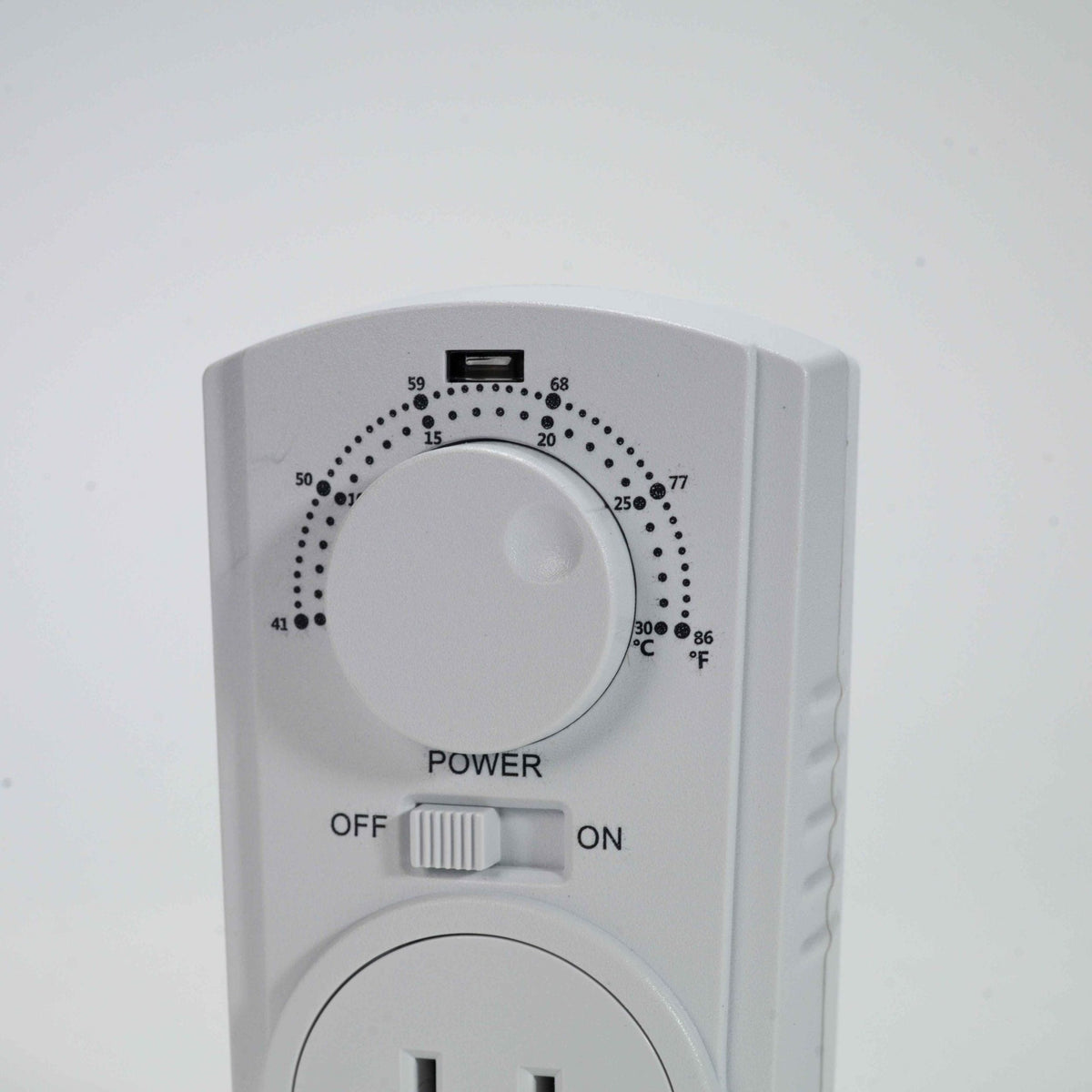 Heater Plug-in Thermostat for Portable Space Heater & AC, White K5V9 - product image 7