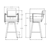 Akers Counter Stool T1Y6 - product image 1