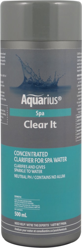 Clear It Concentrated Spa Clarifier, 500-mL W3L4