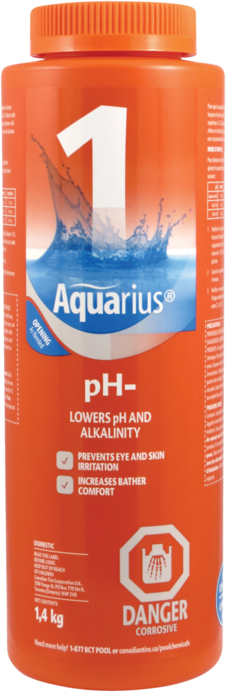 pH Step 1 Water Treatment, 1.4-kg R8W0