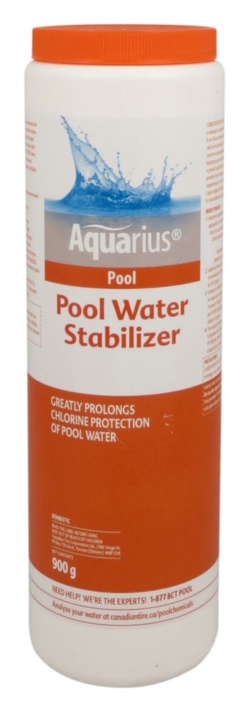 Pool Water Stabilizer, Chlorine Protection, 900-g T1E8