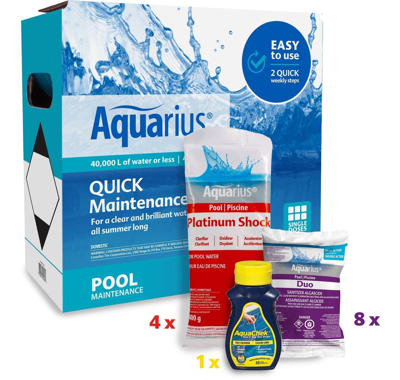 Quick Maintenance Kit for Swimming Pool T7H5 - product image 2