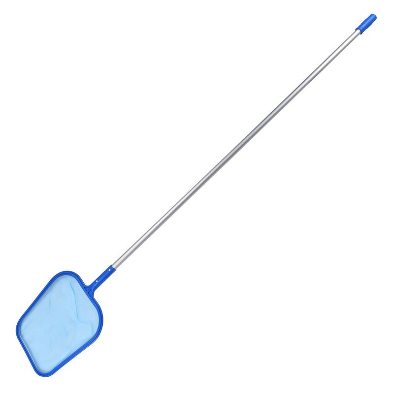 Steel Frame Pool & Spa Leaf Skimmer Net with Durable Pole, 5-ft A0X0