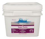 Super Pucks - Stabilized Pool Chlorine Pucks, 7-kg D1J2 - product image 1